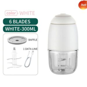 Hot-selling household food processor, kitchen multi-functional electric meat grinder, mini meat grinder, filling grinder, and fully automatic baby food machine