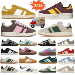 2024 Designer Shoes Suede Casual Mens Womens Sneakers Light Blue Silk Comfort Breathable OG Pink Slip Outdoor Mens Top Quality Trainers