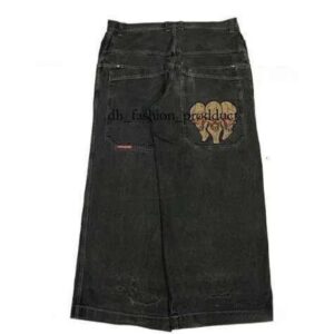 Jean JNCOS Mens Clothing Pantalones Hombre Streetwear Pants JEANS Clothes Ripped Denim Shorts Baggy JORTS 2000s Y2K JNCO 240823 8c3 43f