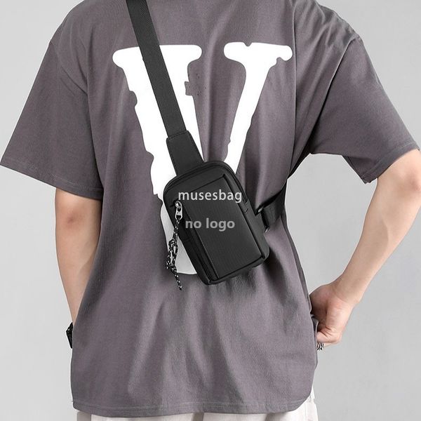 New men's small chest bag personality crossbody mini youth fashion portable waterproof outdoor street trend cross-border