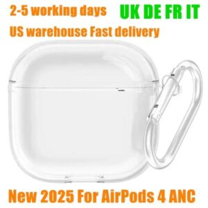 USA EU Stock air USB C pods pro volume control 2 3 4 2nd generation Headphone pods Accessories Solid Silicone Cute Protective Earphone Cover