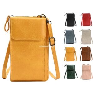 Advanced Women's Designer Fashionable New Casual and Practical Large Capacity Phone Bag Retro Wallet Multi functional One Shoulder Crossbody Bag