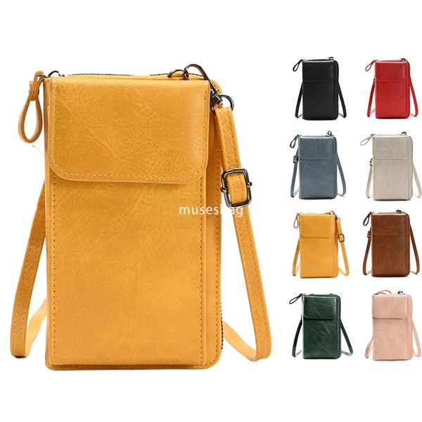 Advanced Women's Designer Fashionable New Casual and Practical Large Capacity Phone Bag Retro Wallet Multi functional One Shoulder Crossbody Bag