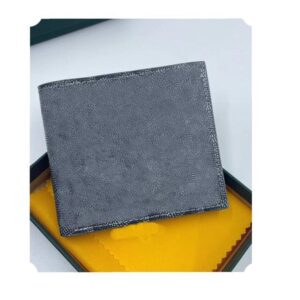 2025 New 9 colors Designer High Quality Men's and Women's Wallet Briefcase Fashion Genuine Leather Book Briefcase Office Travel Diary Business Card Holder Wallet 5A