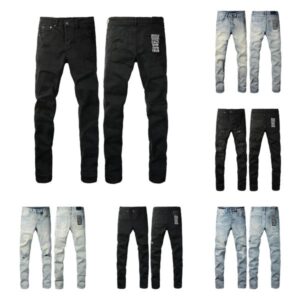 kusbi black blue baggy mens jeans designer jeans for mens kasubi designer jeans kusubi designers pants Jean y2k skinny stacked jean men slim fit pantalones hombre