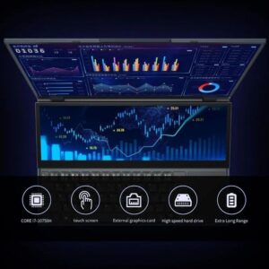 Super 16" Touchscreen Gaming Laptop: BYONE i7-10750H, 16GB DDR4 Memory, 1TB SSD Storage, Intel Core i7, 1920×1080 Resolution