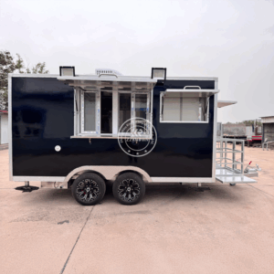 Custom Fast Food Truck Restaurant Concession Catering Trailer Commercial Food Trailer Outdoor Mobile Food Cart For Sale