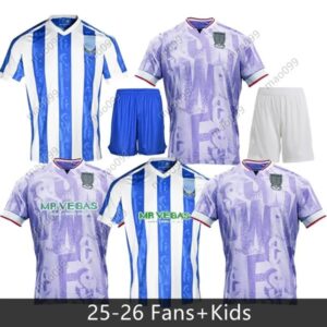 2025 2026 Sheffield Wednesday away from home Palmer Waukescallum Paterson New Jersey Michael Smith Tyrique Malik Wilks uniforms children in football