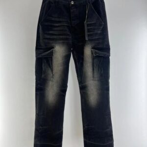 2024 Mens designer Flared jeans Men straight-leg JEAN pants Casual loose jean Straight Retro Pants Hip hop Street Pant