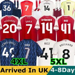 25 26 SAKA KELLY soccer jerseys Zubimendi MARTINELLI 2025 2026 football shirt Men Kids kit ODEGAARD Nwaneri SALIBA RICE HAVERTZ MADUEKE RAYA Women RUSS0001