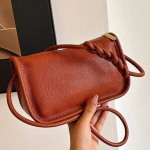 Best Real cowhide leather fashionable women's crossbody bag women's large capacity shoulder bag handbag women's wallet