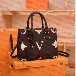 M46653 Luxurys handbag clutch Designer bag EAST WEST Genuine leather tote top handle small pochette embossed bags with mini purse Womens mens crossbody Shoulder Bag