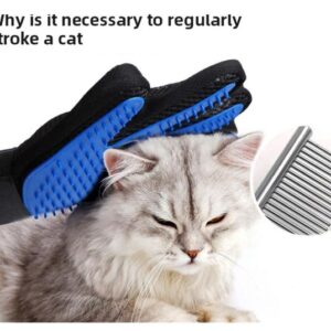 Multi-Purpose Pet Hair Cleaning Gloves with Silicone Bristles Perfect for Cats and Dogs