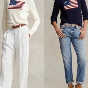 womens knits designer knits teddy bear sweater Womens Knitted – American Bear Sweater 2025 Winter Fashion Comfortable Cotton Pullover