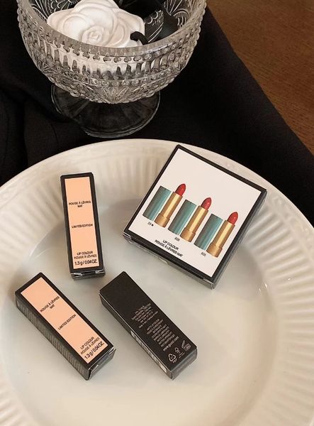 3pcs Lip Makeup Matte Lipsticks Rouge A Levers Mat Travel Lipstick Collection Long Lasting Waterproof Lipgloss Satin LipBalm Colour Stick 1.3g*3piece Kit Mini