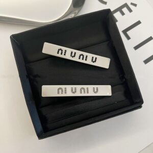 Metal High Quality Diamond Hair Clip Fashion Style Hair Clip Women Hair Jewelry Classic Designer Gold Silver HairClip Accessories