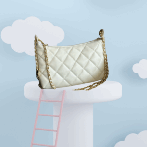 Designer style small checkered leather high-end bag luxury –CN8072