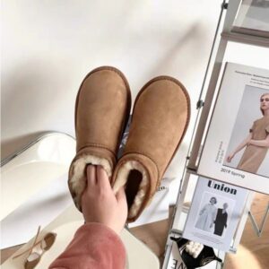 Tasman Slippers Australia Designer Boots Luxury Tazz Slipper Men Women Snow Mini Ankle Short Duck Leather Winter Platform Maroon Gray Black Free Shipping