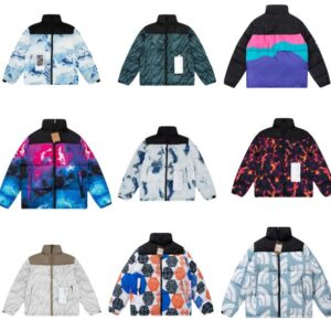 Mens Down Luxury Designer Classic Embroidered Men's and Women's Same Size Breadman Loose Large Size Warmth