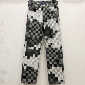 Jeans Designer Letter Trousers Luxury Fashion Long Pants Pipped Jeans Distressed Trousers Classic Loose Womens Mens Elasticity Button Zipper