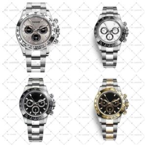 Men Watch Automatic machinery Movement Full Stainless Steel Sports Chronograph Mens Watches luminous montre de e Wristwatches gifts