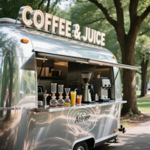 Customized Stainless Steel Fast Food Truck Hot Dog Pizza Coffee Ice Cream Mobile Food Trailer for Sale