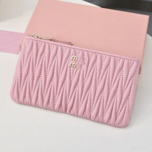 Womens Wallet Designer Card Holder Card Case Luxury High Quality Genuine Leather Sheepskin Short Interior Compartment Cardholder Designer Wallets Coin Pouch