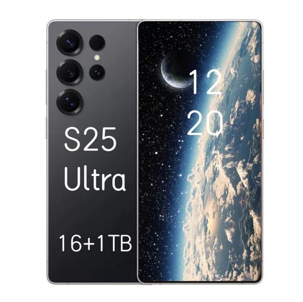 5G S25 Ultra 16GB+1TB Cell phones unlock Touch Screen 6.9 inch Phone Androids S24 ultra Smartphone Camera telephone HD display Face ID GPS Mobile phone video