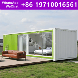 Quick Assembly Temporary Housing Flat Pack House Modular Prefab Modular Layout Steel Earthquake Resistant Cabin Custom Interior