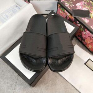 Classic Luxury Sandals Summer Beach Slippers Original Box 2023 Design Rubber Slippers Mens Womens Flat Shoes Tiger Bee Flower bloom brocade sliders