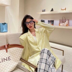 Fashion designer brand cool sunglasses luxury Super high quality ch3405 net red ins same cat's eye glasses frame women's personality flat lens fashion with logo box