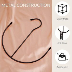 Hook home tie, hat bag, wrought iron silk scarf, hook wardrobe storage, multi-functional clothes rack, hardware hanger