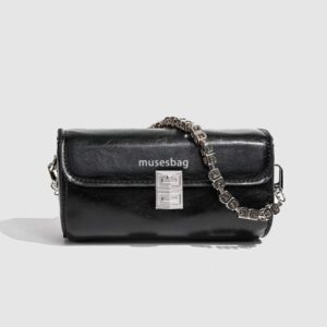 Designer Women's High Quality Penholder Bag Fashionable and Elegant Small Square Bag Retro and Simple One Shoulder Crossbody Trendy Diamond Grid Chain Small Bag