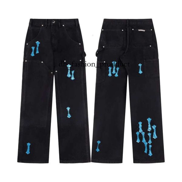 chrome designer jeans for mens baggy jeans stacked jean shorts skinny cross jeans men high quality luxury embroidery denim slim fit jeans 593