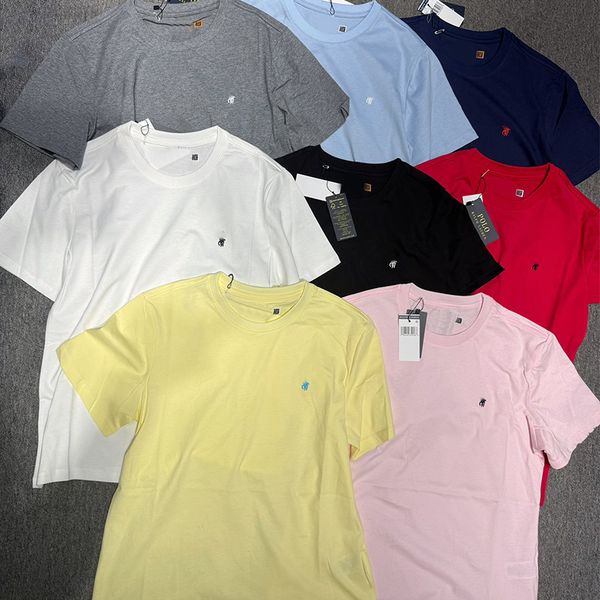 Multicolor Womens Tops T-Shirt Size XS S M L Womens Tops Family Clothes Polo ShIrt Matching Outfits Cotton Sleeve Tops Tees Luxury Unisex Fat