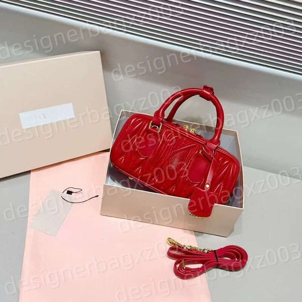 Designer Muis Arcadie Miue Tote Bowling Bag Pleated Aventure Bag Arcadie Handbags Small Size Single Shoulder Crossbody Tote New Boston Handbag Women Mcmbackpack
