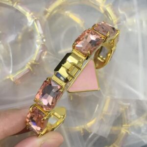 Bracelet Classic Bracelet Designer for Women Copper Gold Plated Fashion Zircon Bracelet Bangle for Jewelry Party Gift