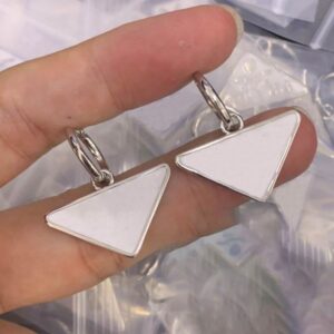 Fashion Hoop Earrings Designer Crystal Letter Earrings Gift for Women Wedding Party High Quality Jewelry with Box