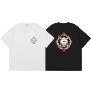 T Shirts Letter Pattern Casual Italy Tees Mens Unisex Tops Summer Short Sleeve