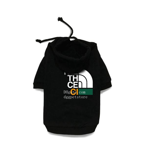 Designer Clothes Brand Apparel with Classic Letter, Warm Dog Hoodie Streetwear Cotton Sweatshirt Fashion Outfit for Dogs Cats Puppy Small Medium Large A901