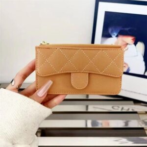 Caviar Card holder designer card holder porte carte coin purse portefeuille card wallet portafoglio pocket organizer women clutch bag porte monnaie pink wallet