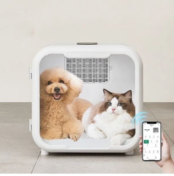 2025 Drying Box Automatic Cat Hair Care Dryer Sterilization Oven Dog Bath Tool Dry Room Professional Household Pet Shower Supplies