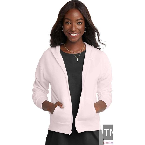 Women's Ecosmart Fleece Full-zip Hoodie, Zip-up Hooded Sweatshirt