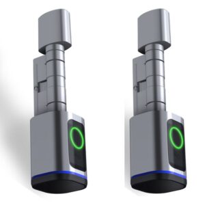 Smart Lock Door Locks Building Supplies Fingerprint Splash Cyder Automatic Locking IC NFC Card Function Proof Keyless