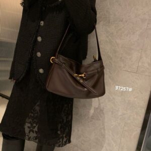 Solid Color Designer bags Genuine Leather Shoulder Bag Luxury Bag Handbags women underarm bag Women Handbags underarm bag black brown micro bag clutch bag