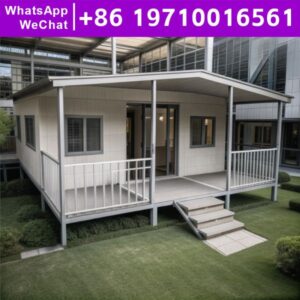 Moisture Proof Prefab Home House Tiny Houses for Living 2 Bedroom Thermal Insulation Wind Resistance High Quality Factory Price