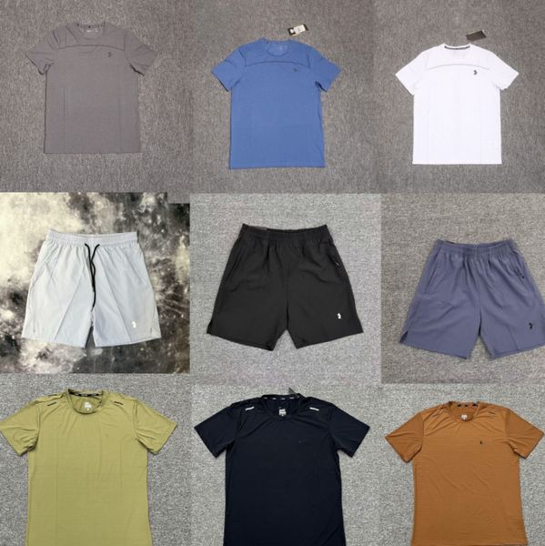 Designer Tracksuits Quick drying breathable sports T-shirt shorts