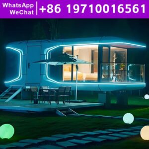 High Quality Modular Residential Prefabricated Houses Housing Modules Moisture Proof Tiny Home Prefabricated Capsule House Homes