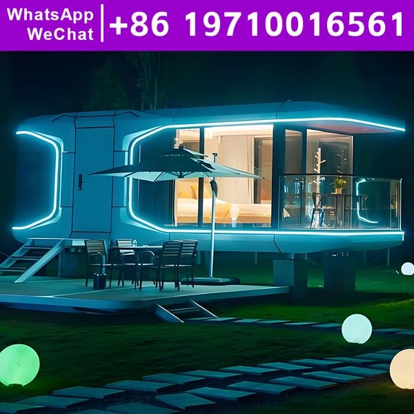High Quality Modular Residential Prefabricated Houses Housing Modules Moisture Proof Tiny Home Prefabricated Capsule House Homes
