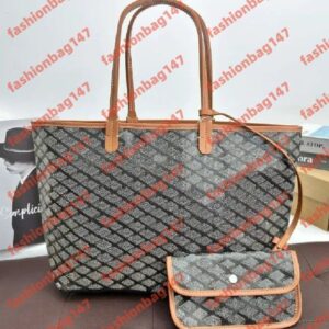 Fashion Bags Designer bag Luxury Handbag 2025 Women Leather Handbag Large Tote Bag High Quality Soft Canvas Tote Shopping Bag With Small Pouch Dust Bags Shoulder Bags